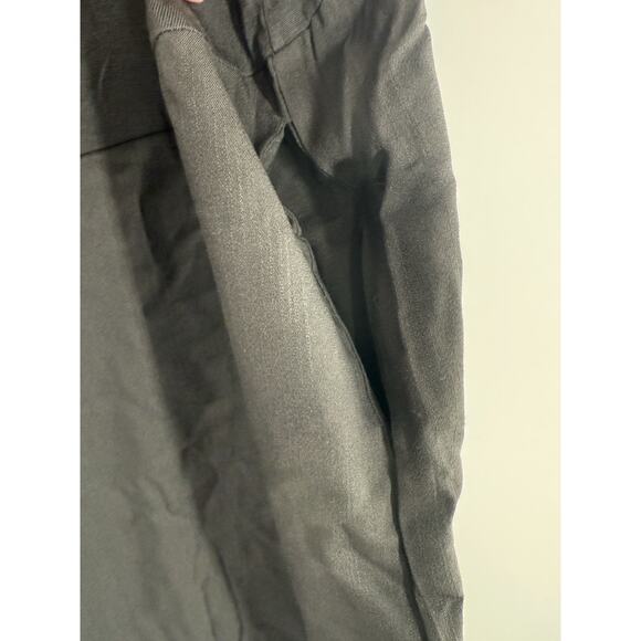 Womens Cotton Linen Blend Maternity Capris Pants, Lounge Pregnancy Cropped Pants - Picture 5 of 15